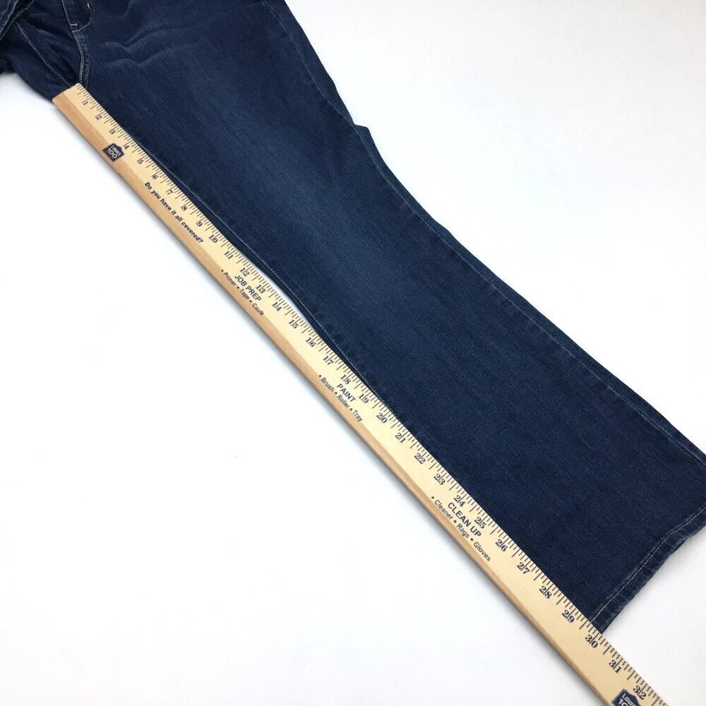 Levi's Signature Women's Jeans Bootcut Mid Rise Stretch size 14S length 30" - Picture 5 of 9
